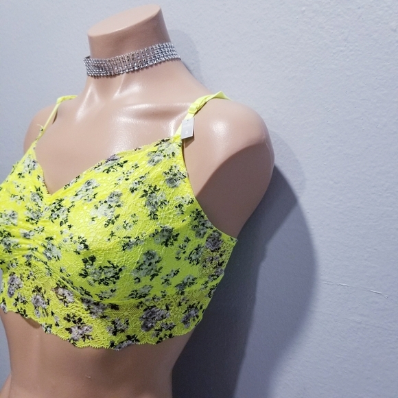 New PINK Victoria's Secret lace bralette bra XS - Picture 3 of 4